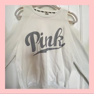 *SOLD* *vs pink* cold shoulder sweater
